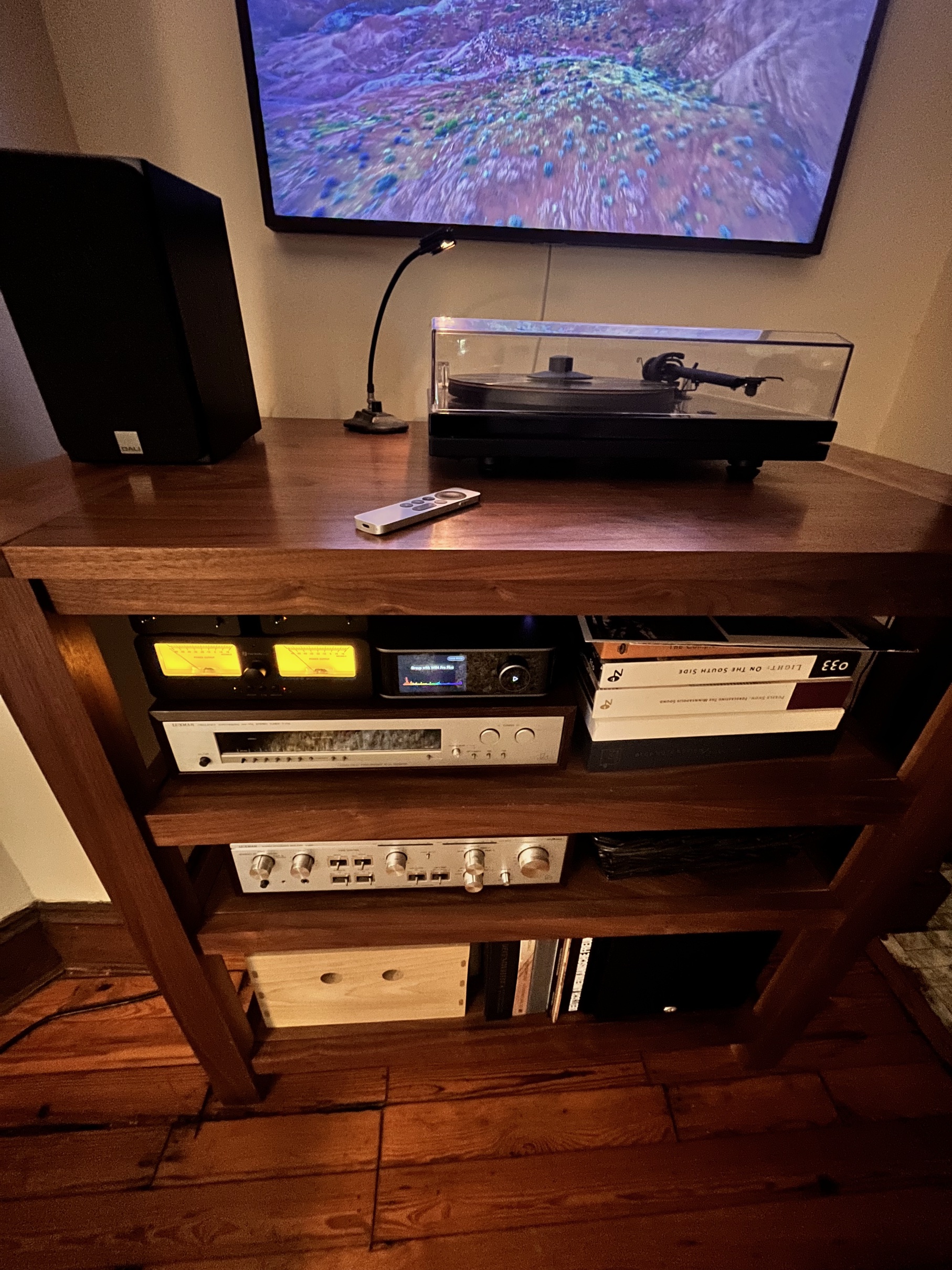 bedroom audio system